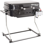 Flame King YSNHT500 RV Or Trailer Mounted BBQ Motorhome Gas Grill Black