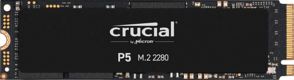 Crucial CT2000P5SSD8 P5 3D NAND NVMe PCIe M.2 SSD Black 2TB Secondary image
