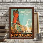 POSTER-WELCOME TO NEW ZEALAND POSTER HUB 2132/