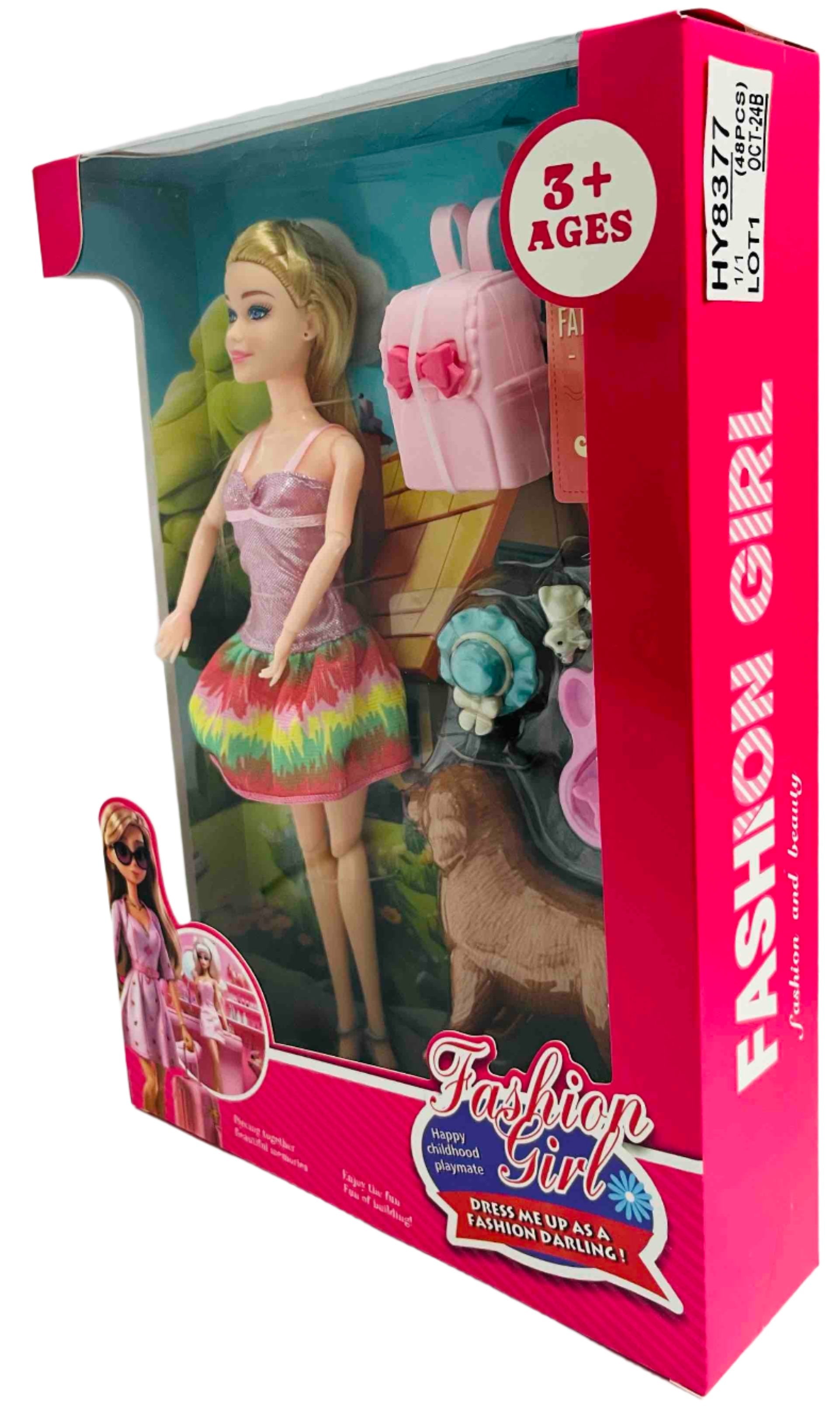Fashion Girl Toy Doll Secondary image