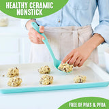 GreenLife CC002429001 Bakeware Healthy Ceramic Nonstick Baking Set 12 Piece Turquoise