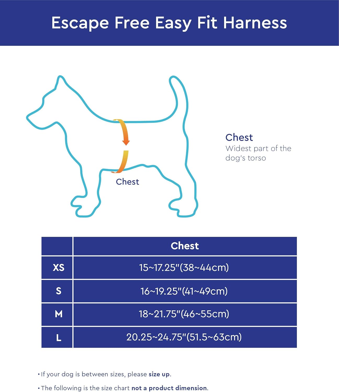 Gooby Escape Free Easy Fit Harness Small Dog StepIn Harness Turquoise Medium Secondary image