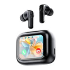 LX10 Earphones with LCD Screen - Black