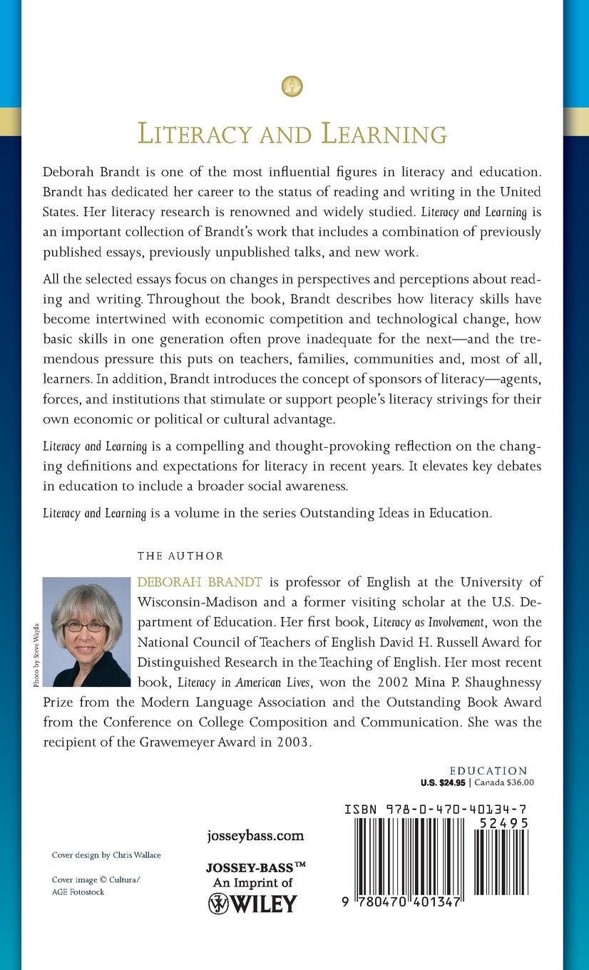 Literacy and Learning Reflections on Writing Reading and Society