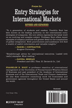 Entry Strategies For International Markets