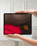 Bally Striped Tote Bag Canvas