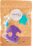 Jambu Beads Joy Clip On Teether Purple Elephant