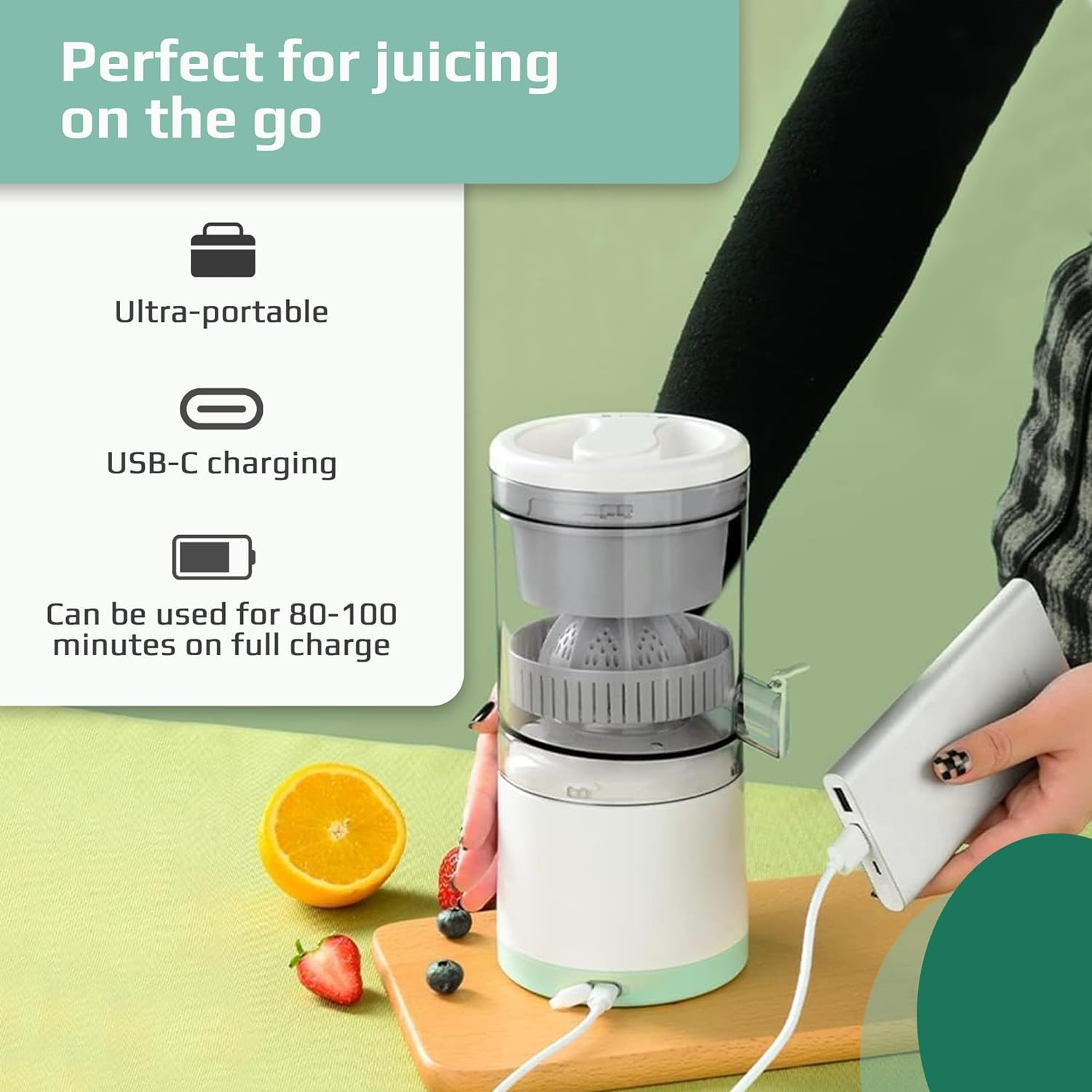 Portable Electric Citrus Juicer Secondary image