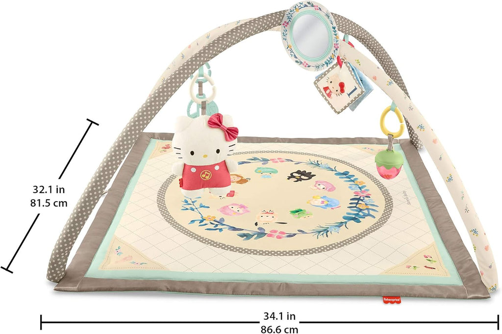 Fisher-Price GXC10 Hello & Kitty Baby Gym Playset