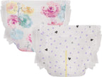 The Honest Company Clean Conscious Diapers Plant Based Sustainable Young At Heart Rose Blossom Super Club Box Size 2 12 To 18 lbs 152 Count
