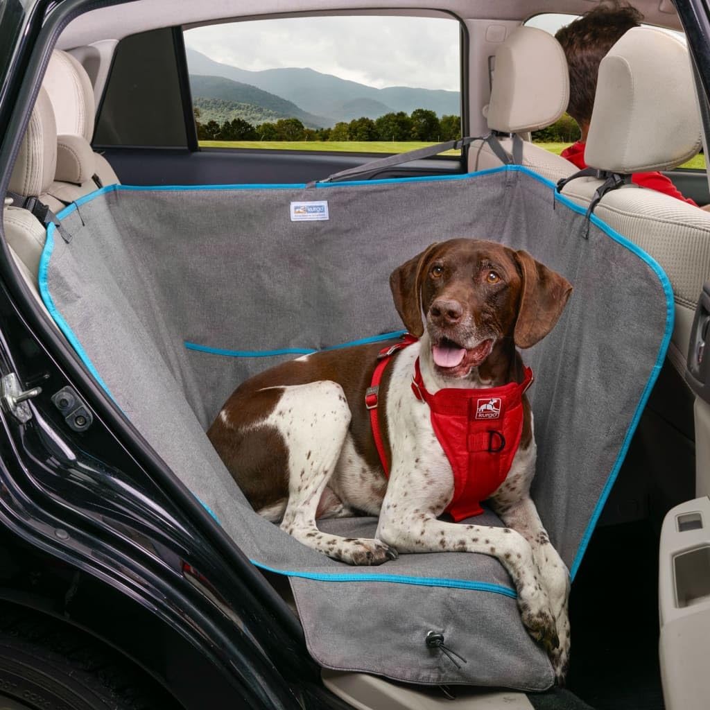 Kurgo Wander Half Hammock Half Car Seat Cover For Pets Car Hammocks For Dogs Heather Grey Secondary image