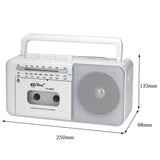 Pu Xing PX680BT AC DC AM FM SW Portable Cassette Recorder