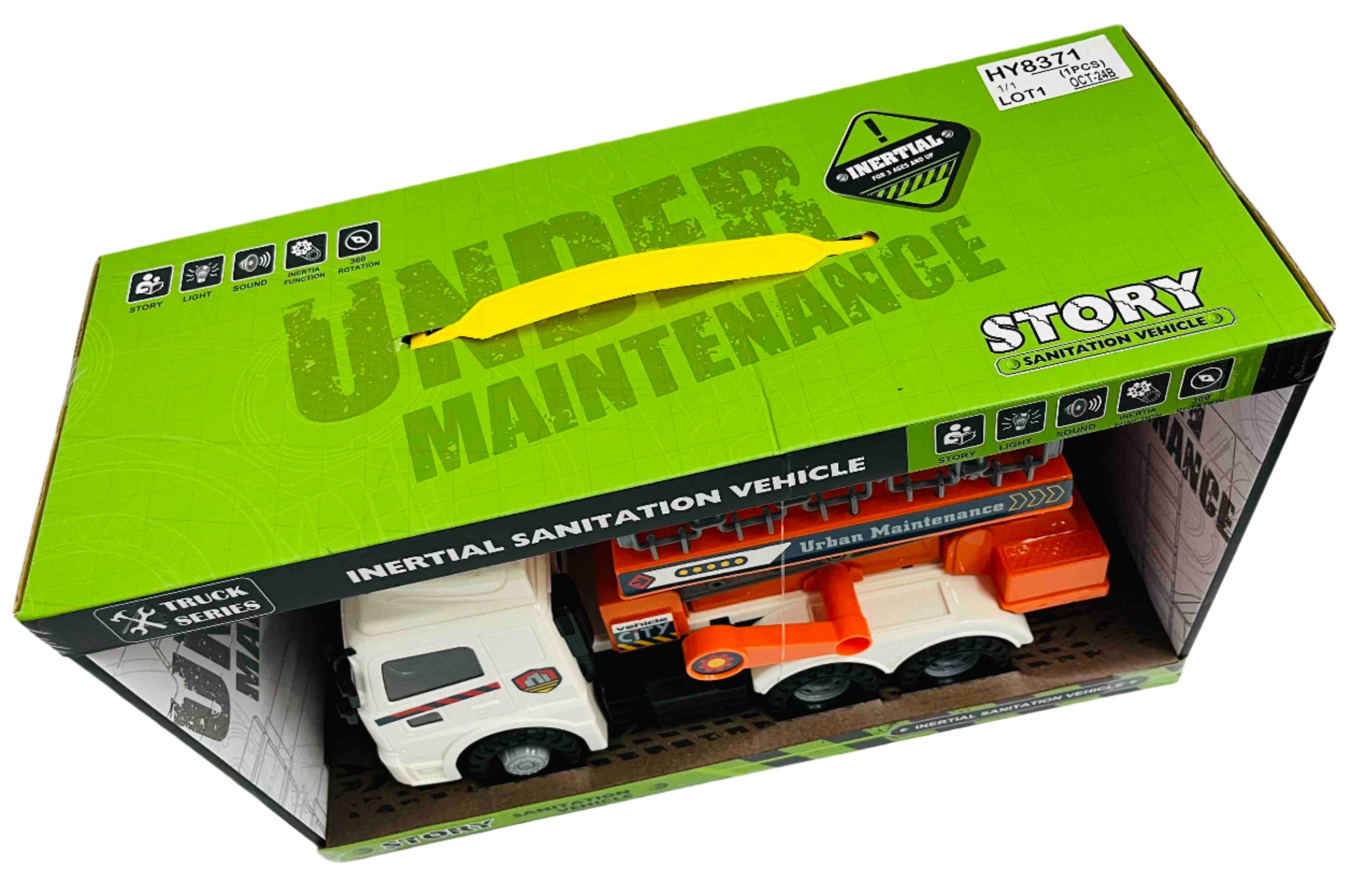 Truck Series Inertial Sanitation Vehicle Secondary image