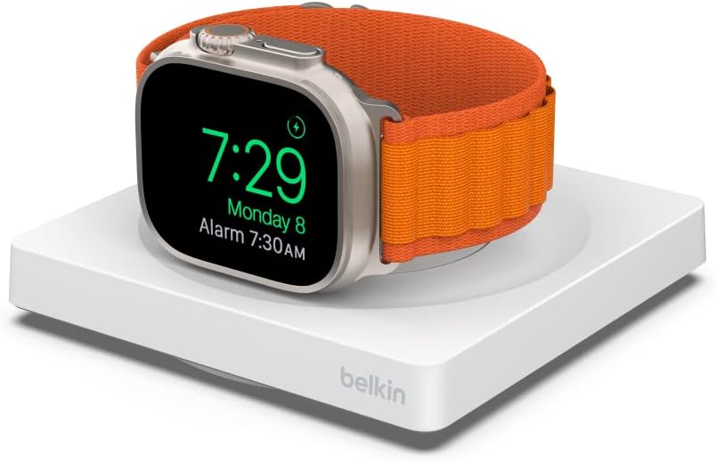Belkin Boost Charge Pro Portable Fast Charger For Apple Watch White Secondary image