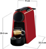 Nespresso Essenza Mini Coffee Machine Red