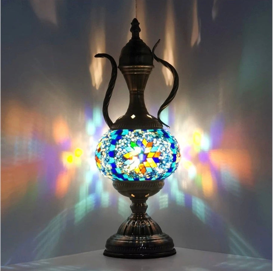 Handmade Mosaic Lamp 16x16x40cm Secondary image