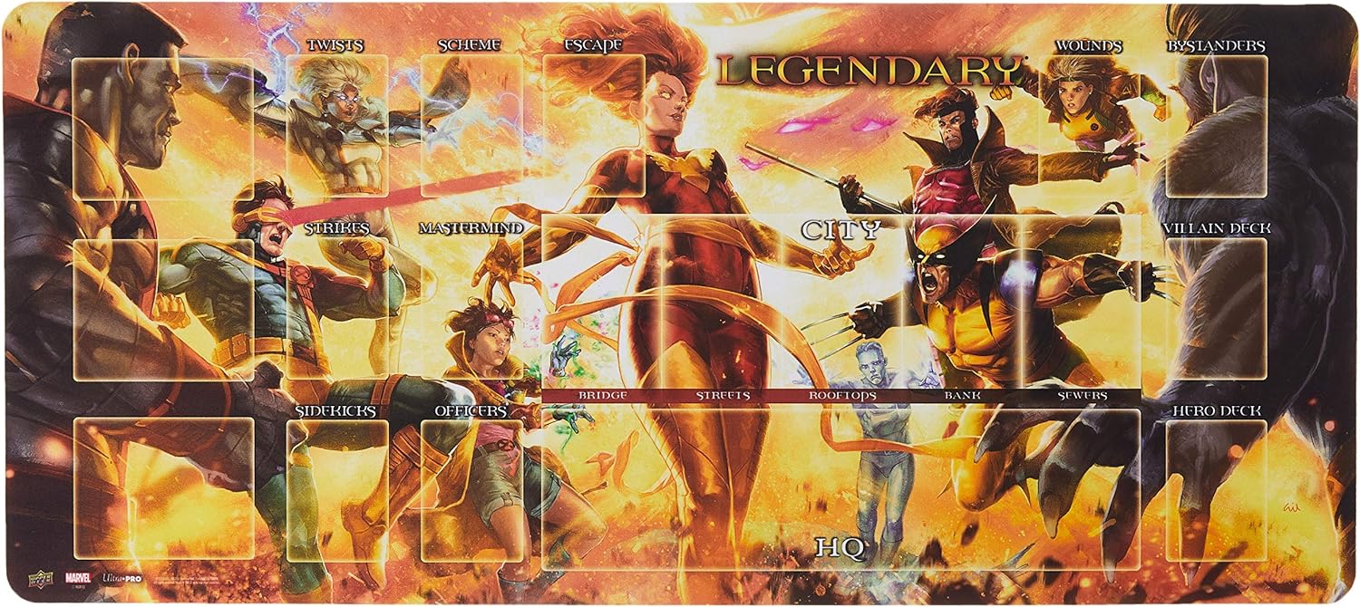 Upper Deck Legendary Playmat Dark Phoenix vs The X Men Secondary image