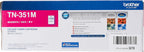 Brother TN351M ASA Original Toner Cartridge Compatible With HL MFC Series 1500 Pages Magenta