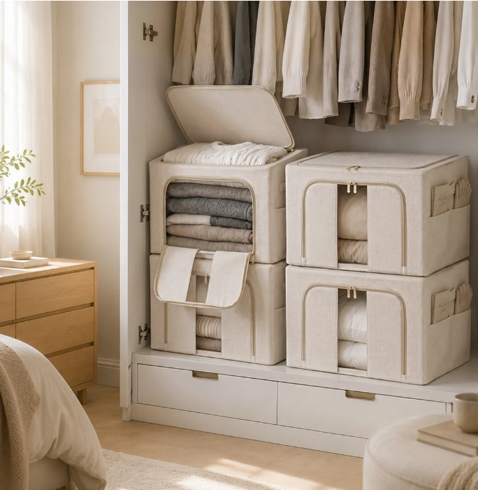66L Foldable Storage Box - IVI8-522