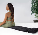 ProsourceFit Ki Acupressure Mat And Pillow Set With Natural Linen For BackNeck Pain Relief And Muscle Relaxation