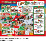 TRACK TOY-XMAS W/SANTA CLAUS REINDEER BUS TAKARA TOMY 1853/TOMICA