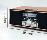 NS6681BT Retro Portable FM Radio Speaker