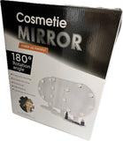 Cosmetic Mirror With LED Bulb Round