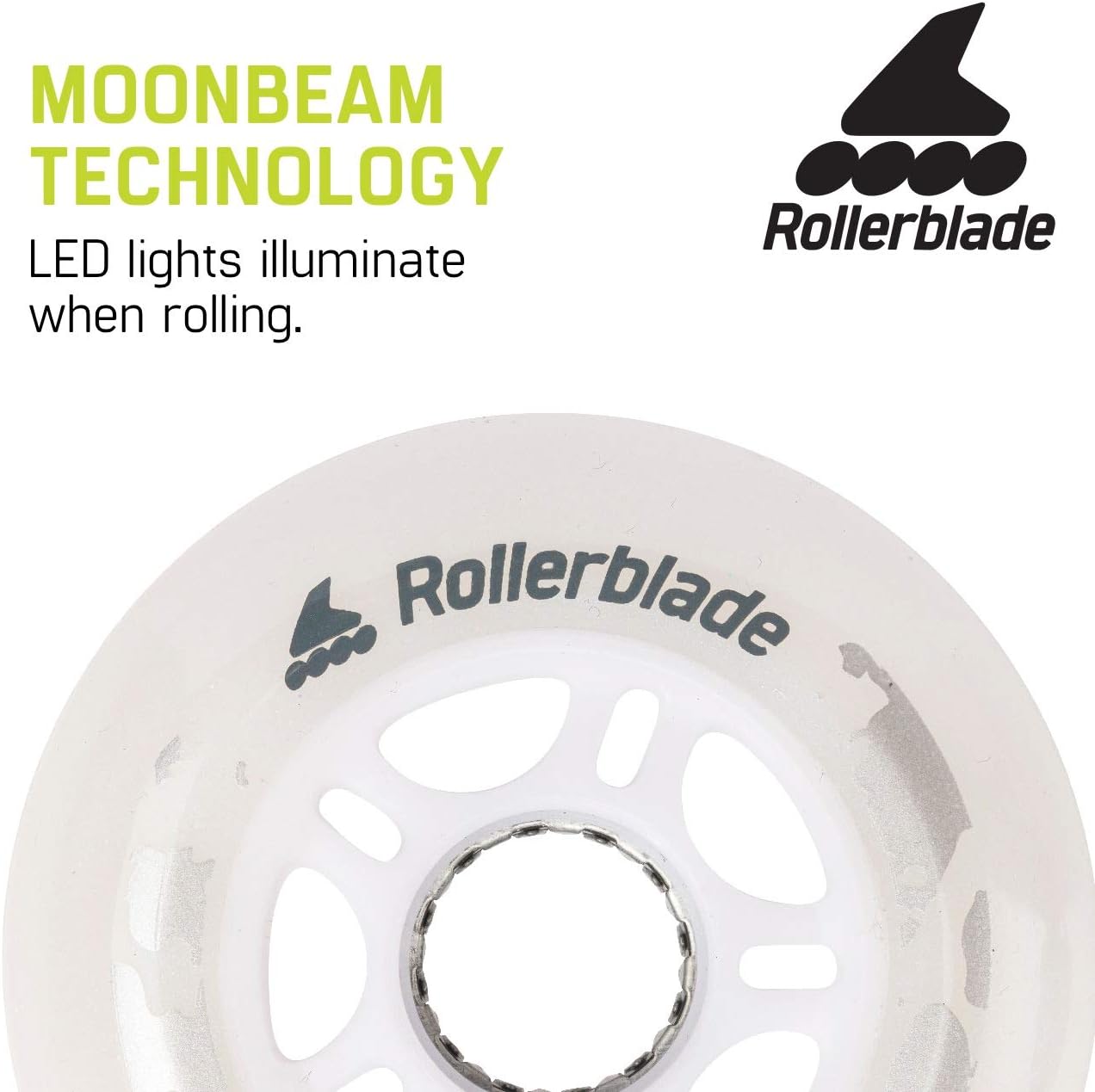 Rollerblade Moonbeam 72mm Wheels 4 Pack Secondary image