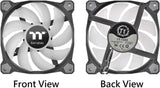 Thermaltake Pure Plus 12 RGB TT Premium Edition 120mm Radiator Fan 3Pack CLF063PL12SWA