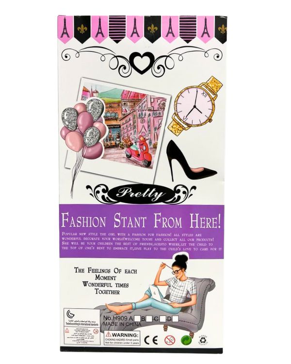 Fashion Pretty Girl Toy Doll Winter Wear Secondary image
