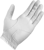 TaylorMade RBZ Tech Golf Glove Men Regular Left Hand Medium WhiteBlackGold