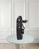 Picard Bucket Square Sling Bag Black