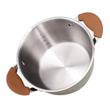 Mork And Land Stainless Steel Cooking Pot With Steamer 20cm