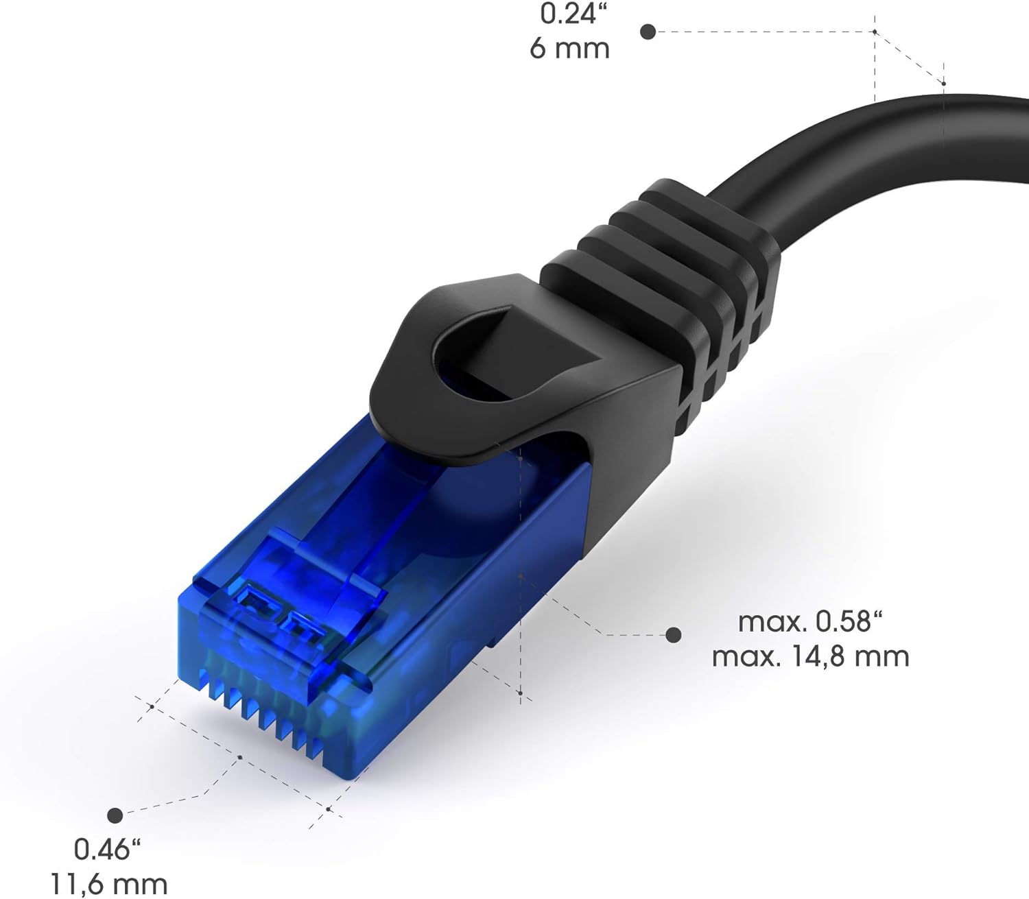 KabelDirekt Ethernet Cable UTP Cat6 RJ45 25m Secondary image