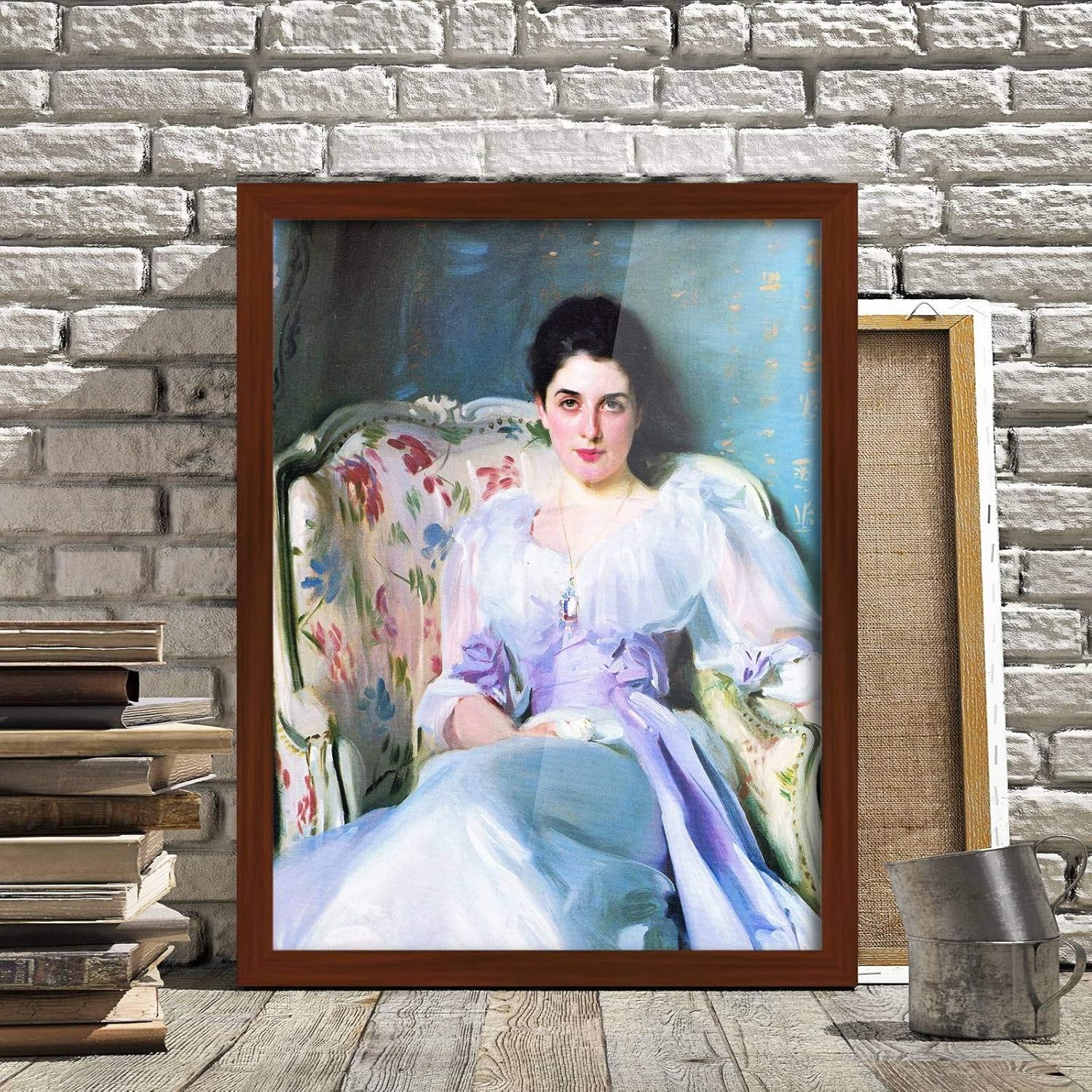 Poster Hub Lady Agnew Of Lochnaw by John Singer Sargent Famous Painting Art Decor Secondary image