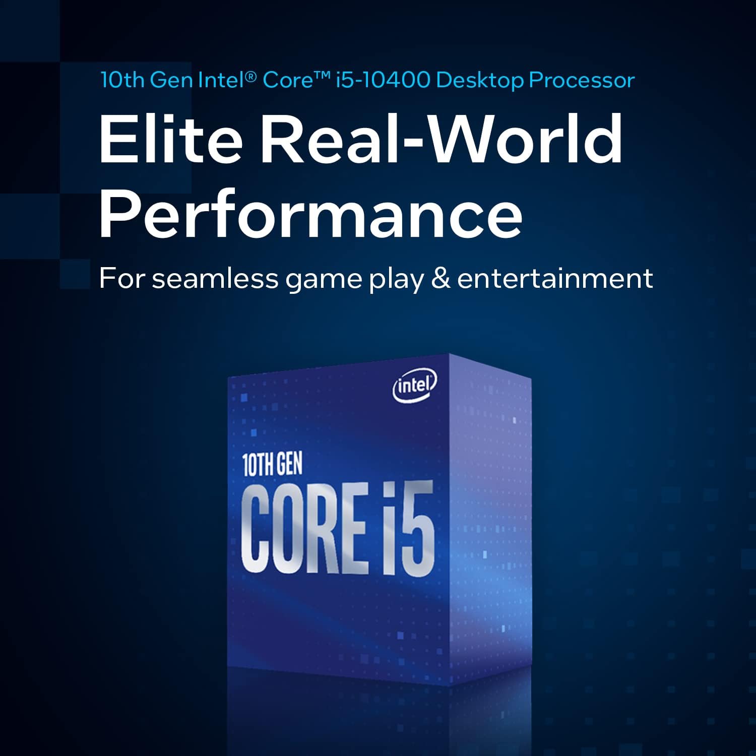 Intel Core i5 10400 Desktop Processor  BX8070110400 Secondary image
