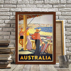 Poster Hub Australia Vintage Travel Art Decor