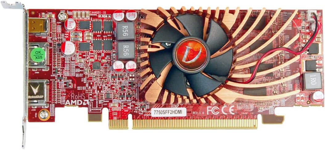 VisionTek 900574 Radeon 7750 1GB DDR3 3M 2x HDMI MiniDP Graphics Card Secondary image