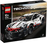 LEGO Technic 42096 Porsche 911 RSR Collectible Toy Car Replica Model Building Kit