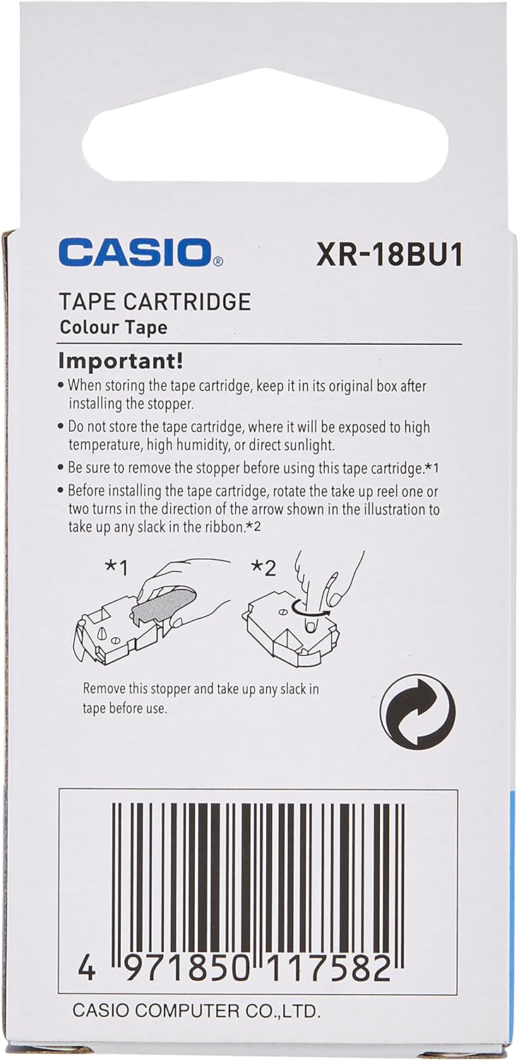 Casio XR 18BU1 Label Printer Secondary image