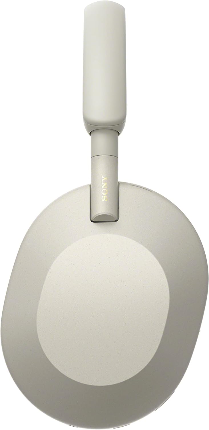 Sony WH1000XM5 Wireless NoiseCancelling Headphones Foldable With Fast Charging Silver