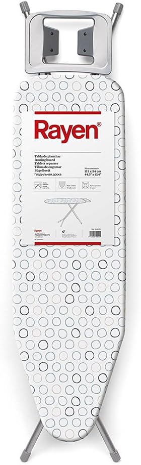 Rayen Household Premium Ironing Board (Small Size) with Iron Tray R6133, 34 x 113cm