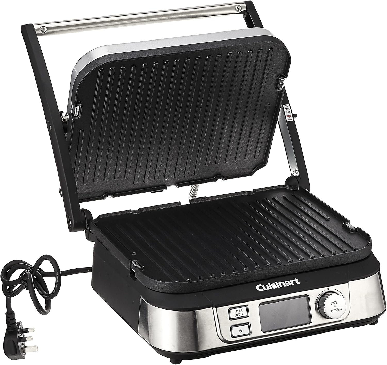 Cuisinart GR5NHK Grill Five And Deep Pan Silver Secondary image