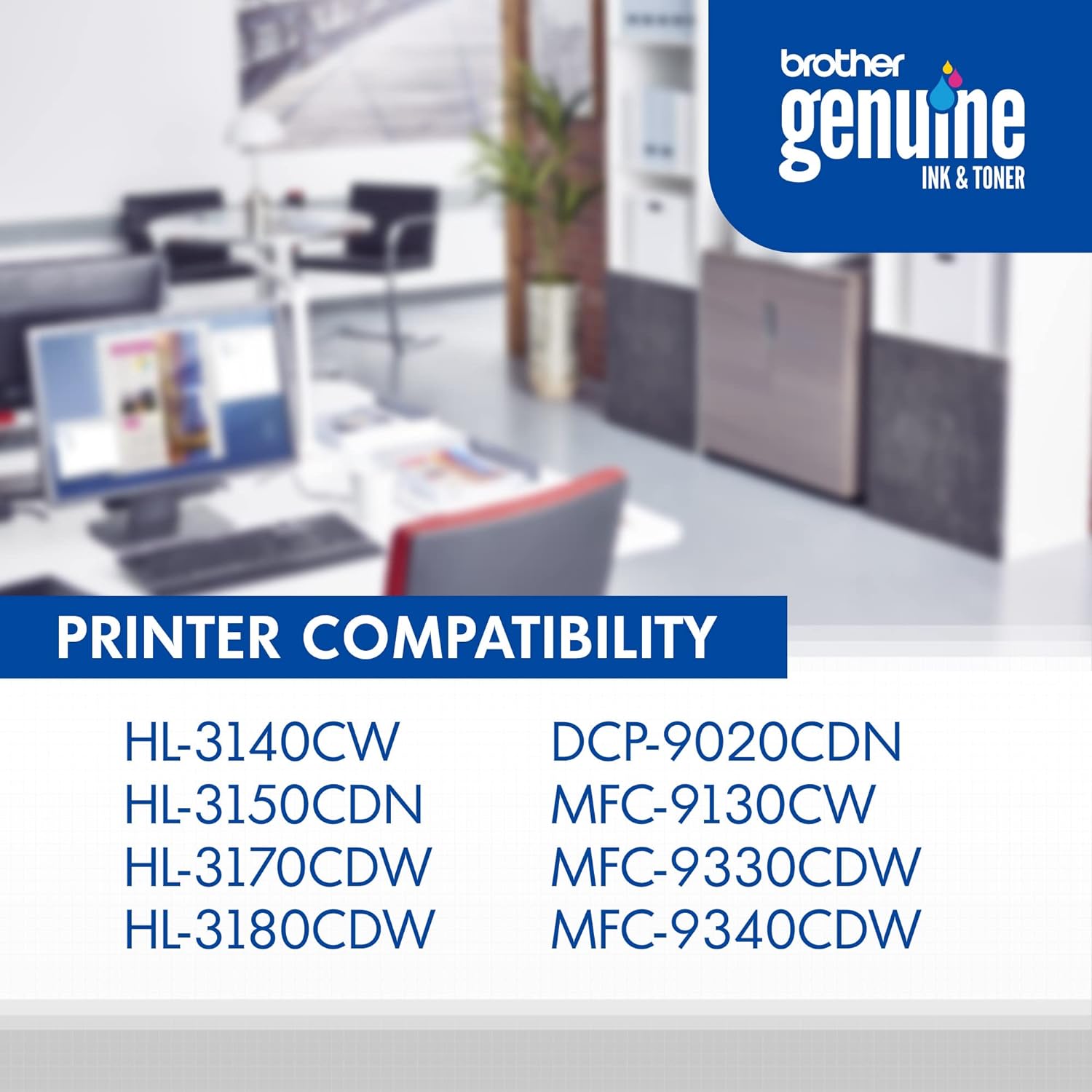 Brother TN221M Toner Cartridge Magenta DCP9015 9020 HL3140 3150 3170 3180 MFC9130 9140 9330 9340 Secondary image