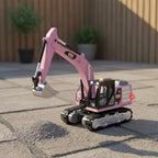 Mini Remote-Controlled Diecast Excavator