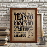 Poster Hub Tea Will Art Decor