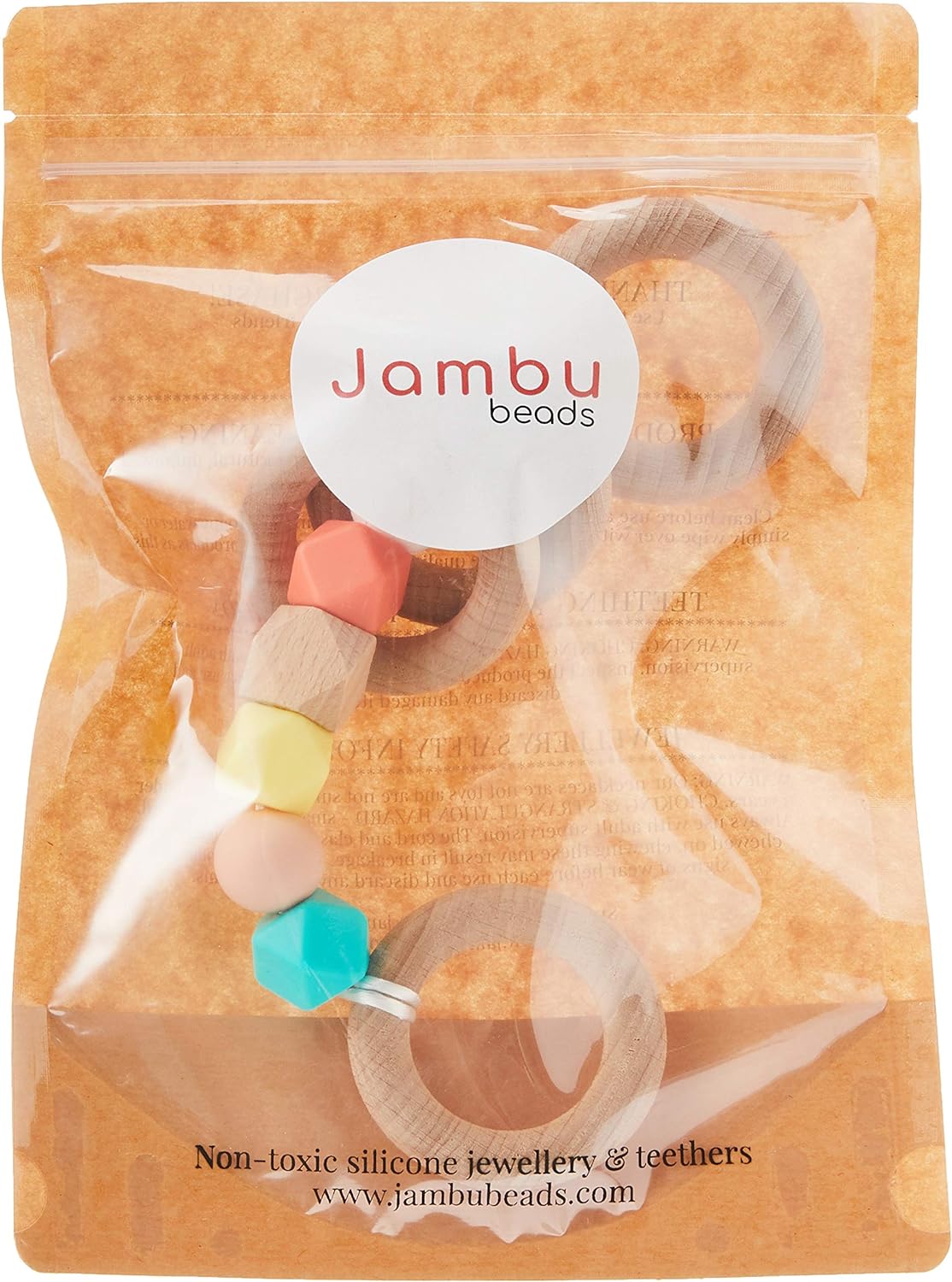 Jambu Beads Joy Grab And Chew Teether Secondary image