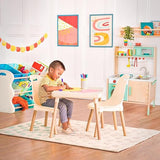 Table and Chair Set- Furniture For Toddlers- 1 Craft Table & 2 Chairs