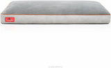 BRINDLE Shredded Memory Foam Pet Bed Small 22in X 16in Stone Plush