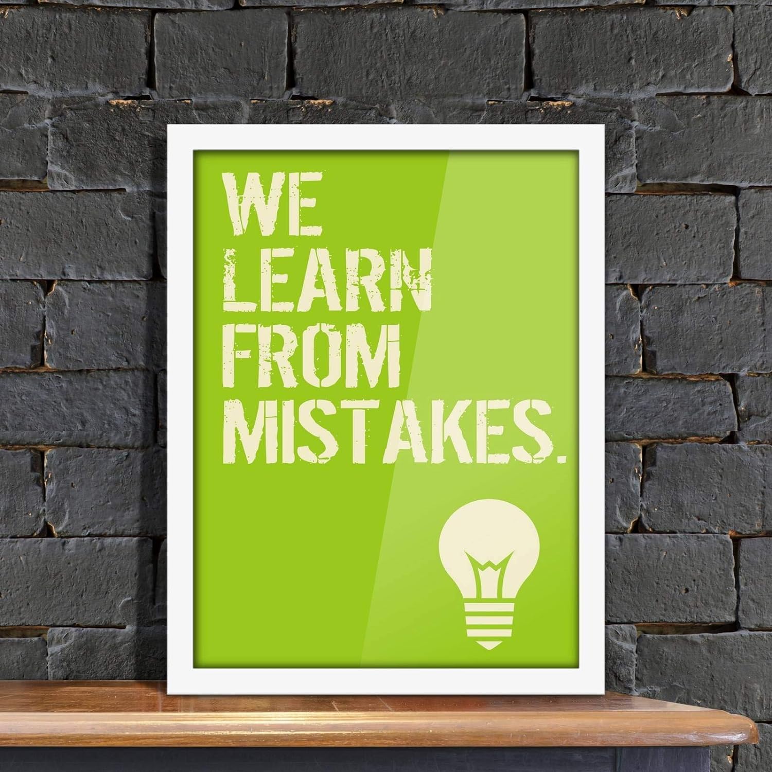 Poster Hub Learn From Mistakes Team Work Art Decor Secondary image